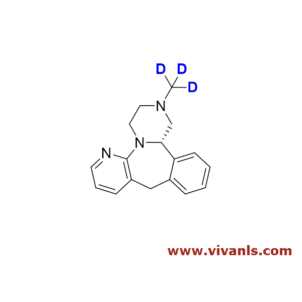 Chiral Standards-S Mirtazapine D3-1658227673.png